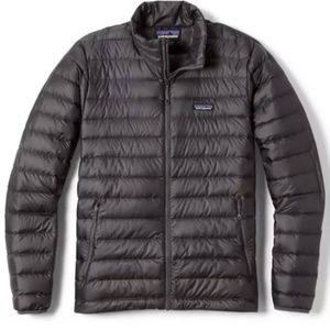 Patagonia Forge Grey Down Sweater Jacket Size Small S
